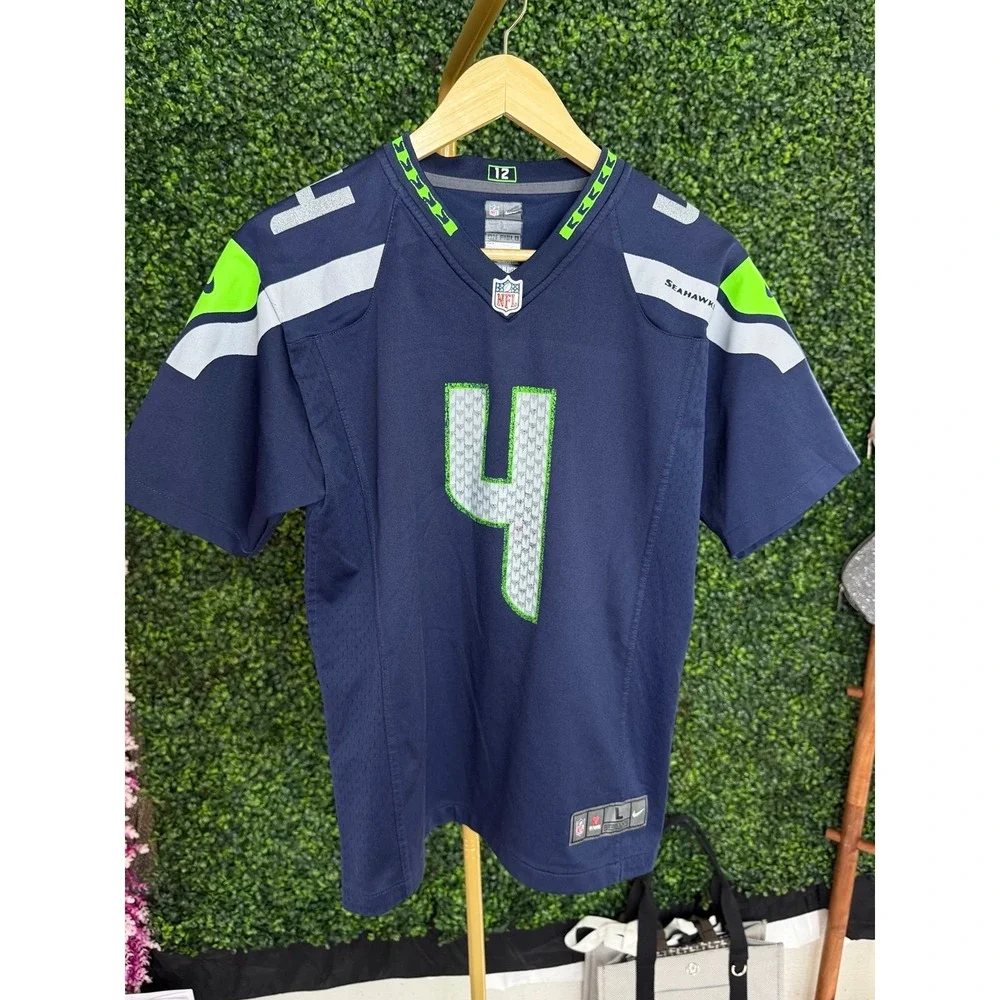Nike, Seattle Seahawks Football Jersey, Youth Large 14/16, Good, $75